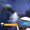 Außen-Solarlicht mit Bewegungsmelder, 90-LED trennbares Solarpanel-Flutlicht