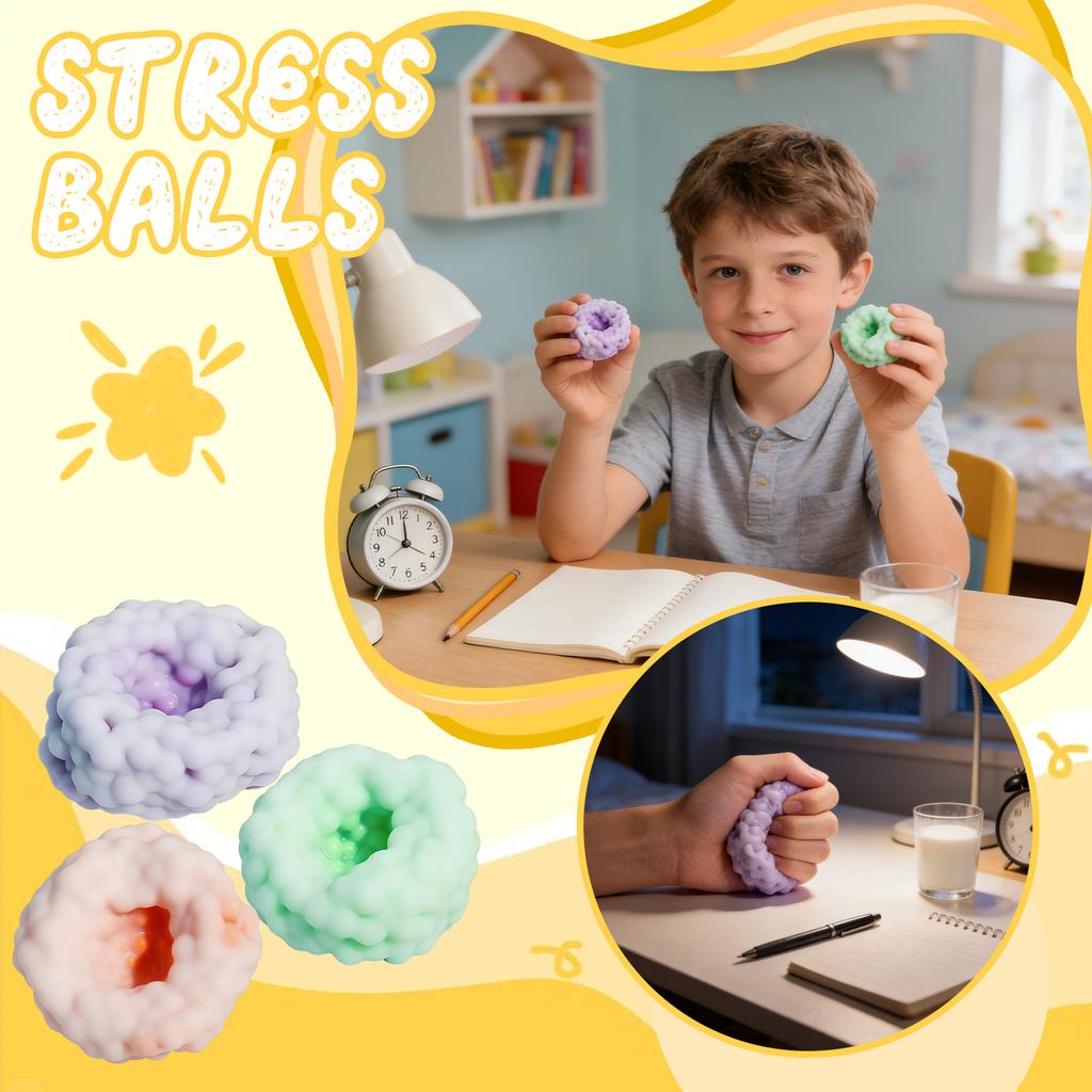 3pcs Stress Toy Funny Sensory Toy
