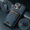 SUTENI Luxury Leather Card Holder Phone Case Wallet Kickstand Cover For iPhone 16 15 14 13 12 11 Pro Plus Max X Xs XR