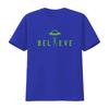 Alien Lover s Kids UFO Abduction Believe T Shirt vintage Washed streetwear Top For Everyday Wear Slightly homme Soft
