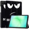 Funda For Samsung Galaxy Tab A11 8.7 inch Case PU Leather Tri-Folding Stand Back Tablet Cover SM-X130 SM-X133 X135N/G Cover