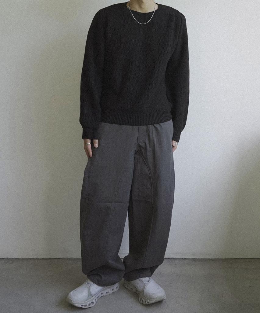 SIIIIDO Hayes Pores Side Ct Line Knit #1