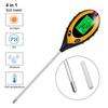 4-In-1 Digital PH Moisture Soil Meter Soil Temperature Humidity Moisture Measurement Environmental Sunlight Measuring Detector