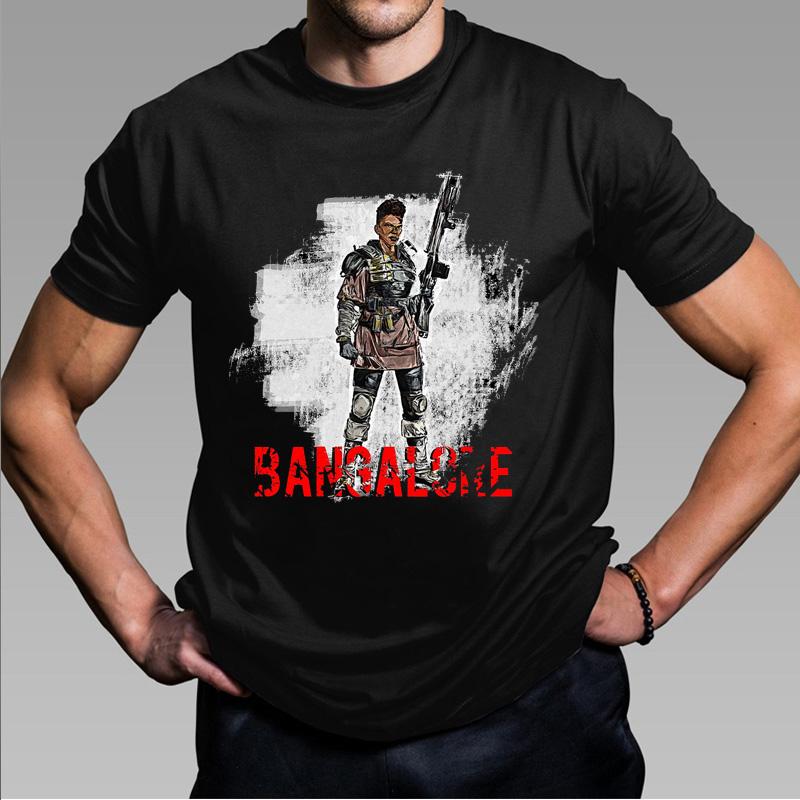 Apex Legends Παιχνίδι Print Κοντομάνικο Μόδα Harajuku Apex T-shirt Άνδρες Γυναίκες Μαύρο Streetwear Cool Cosplay T-shirt Μπλούζες
