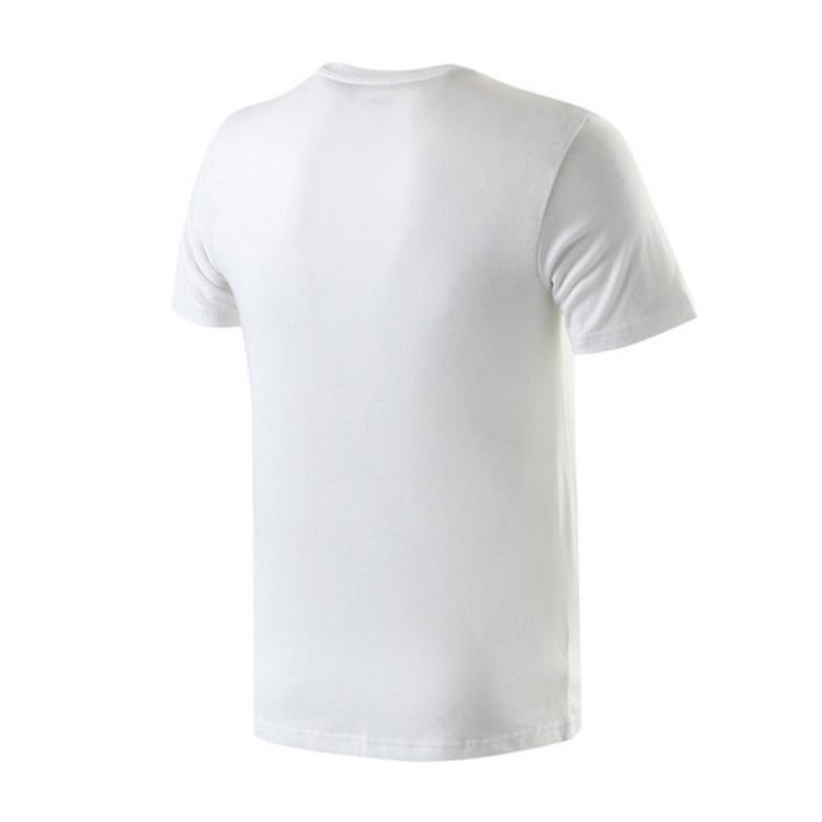 adidas Neo T Shirts Men's White Crew Neck Moderate CV6963