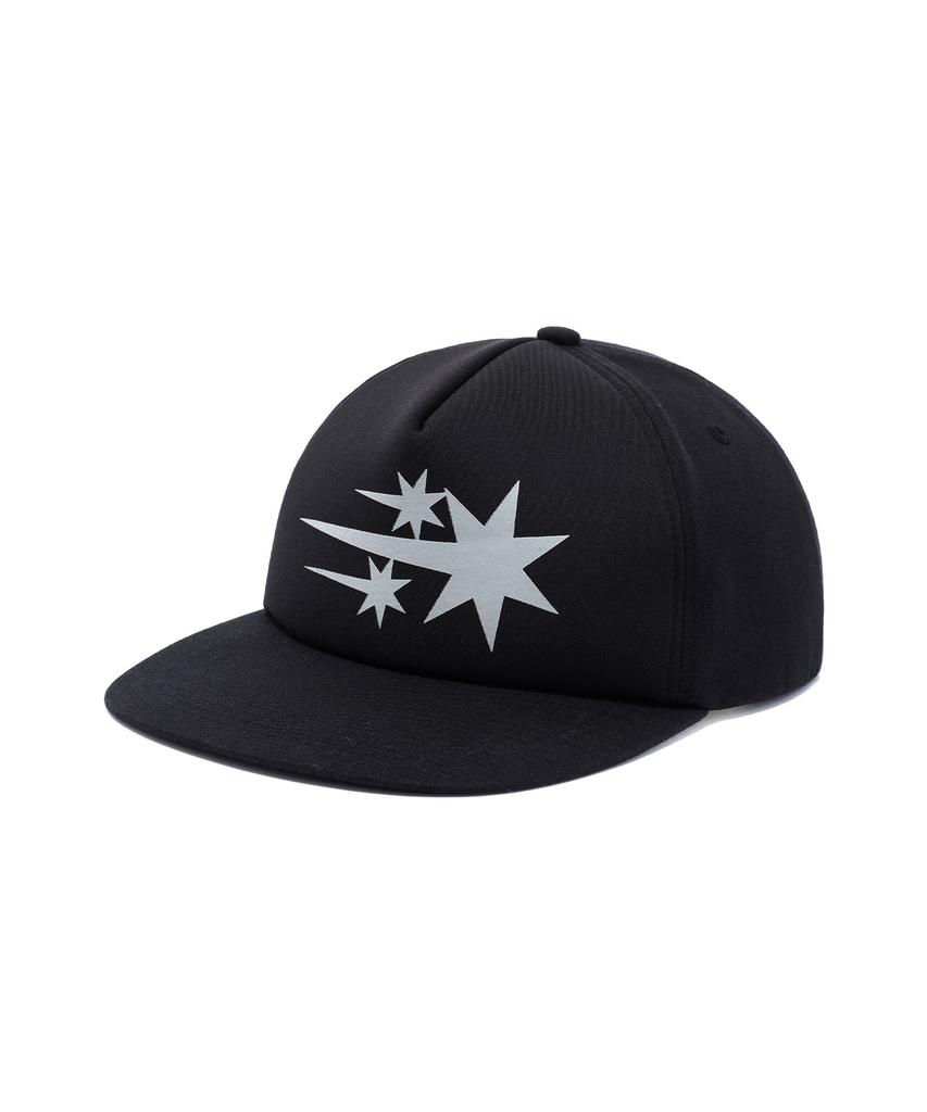NICEGHOSTCLUB 3Star Trucker Cap_Black(Ng2Emuab24A)