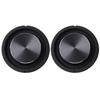 2Pieces Bass Speaker Loudspeaker Vibrating Passive Radiator Speaker Passive Radiator Repair Accessories DIY Home Theater