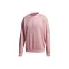 adidas Sweatshirt à col rond ample à manches longues avec logo Trèfle Originals pour homme Rose GL6163
