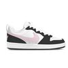Nike Court Borough Black Pink Meow Low Top Skateboard Shoes Women's Pink Black Dv5456-111(Team1121-)