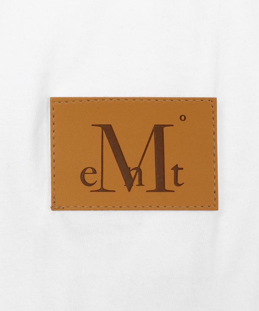Mucent Liam Leather Patch Long Sleeve Tee (2 Colors)