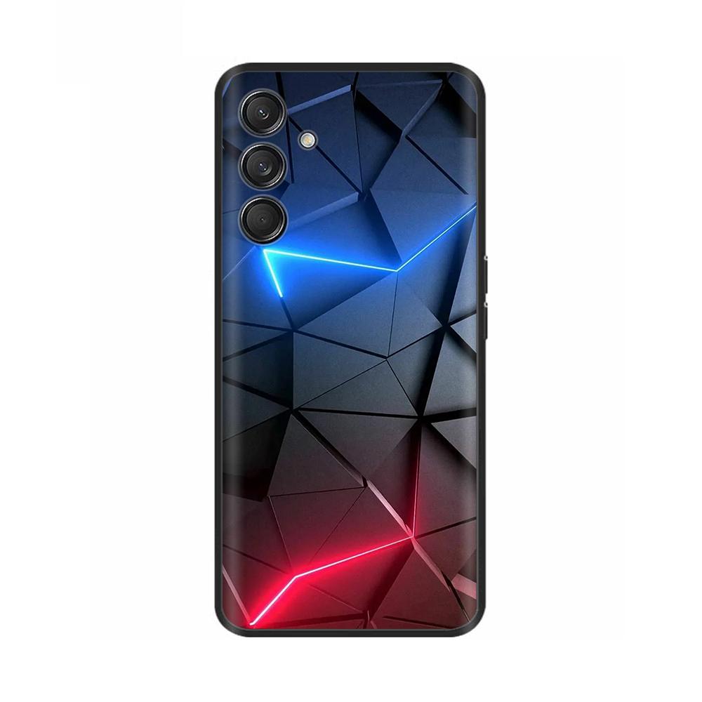 Case For Samsung Galaxy M15 M55 F15 5G Soft Silicone Back Cover For Samsung M15 SM-M156B M556B Phone Protective Shell Cases Para