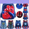 Spider-man Batman Superman Captain America Backpack For Kids With Vibrant Superhero Prints