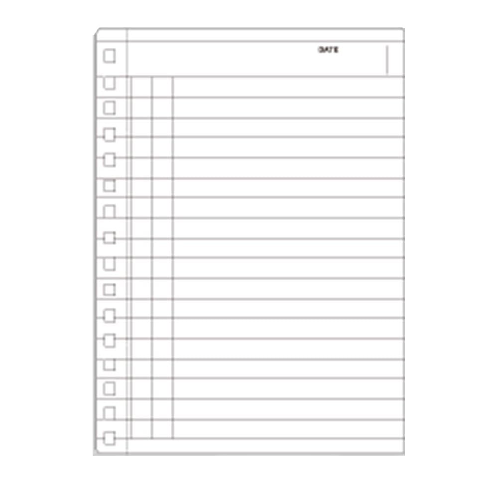 Maruman A6 Note Nimocine Activity Schedule N197A