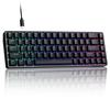 TMKB Gaming Rapid Magnetic 68 8000Hz Polling Variable RGB Windows PC Black T68-C Keyboard, Trigger, Switches, Mechanical, Keys, Wired, Rate,