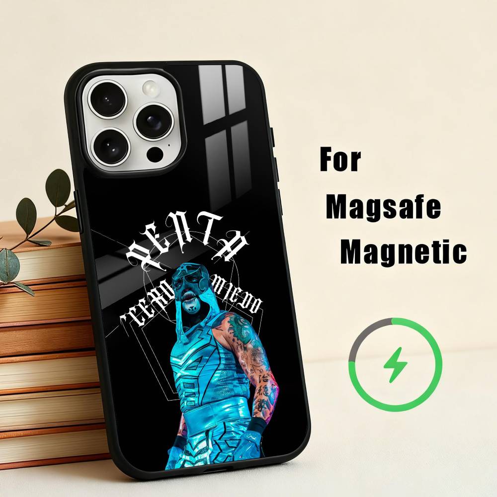 P-Penta Zero M-Miedo Phone Case For iPhone17,16,15,14,13,12,11 Plus,Pro Max Magnetic For Magsafe Wireless Charging