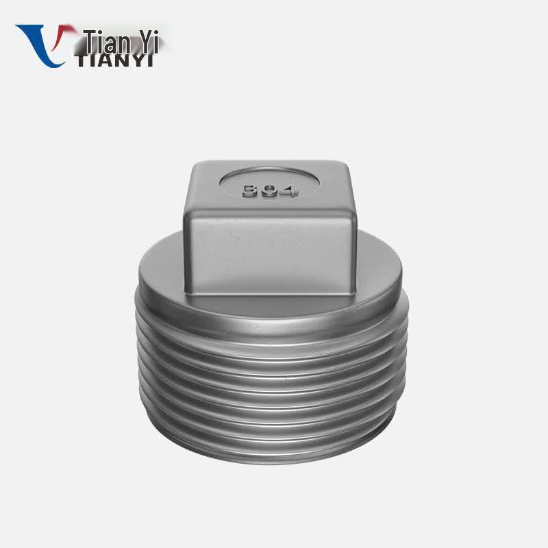 304 Stainless Steel Square Head Pipe Plug