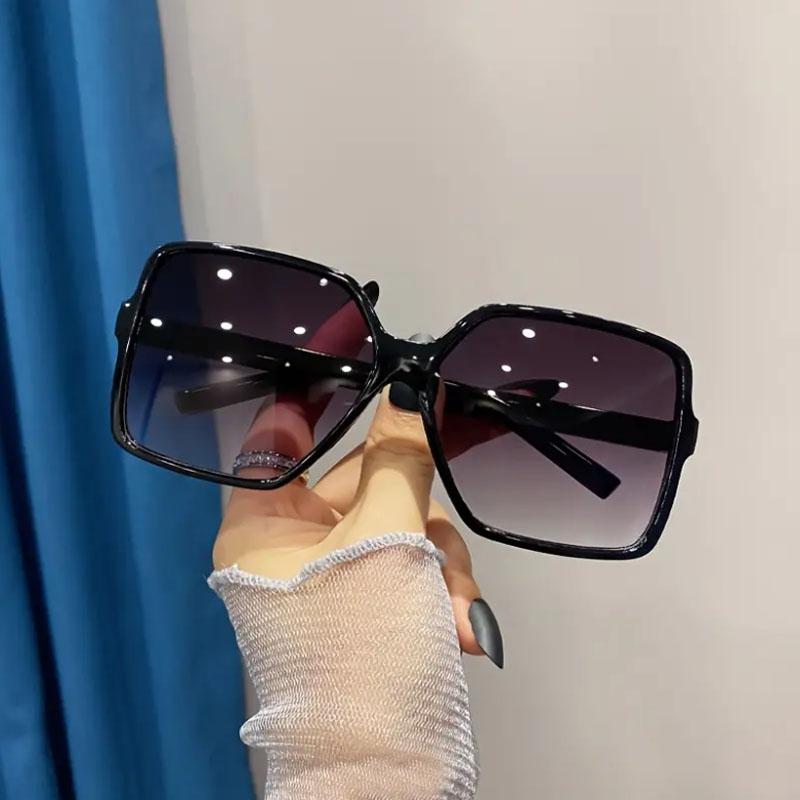 1/3/4/5pcs Oversize Square Sunglasses Women Fashion Luxury Brand Gradient Sun Glasses Female Outdoor Shades