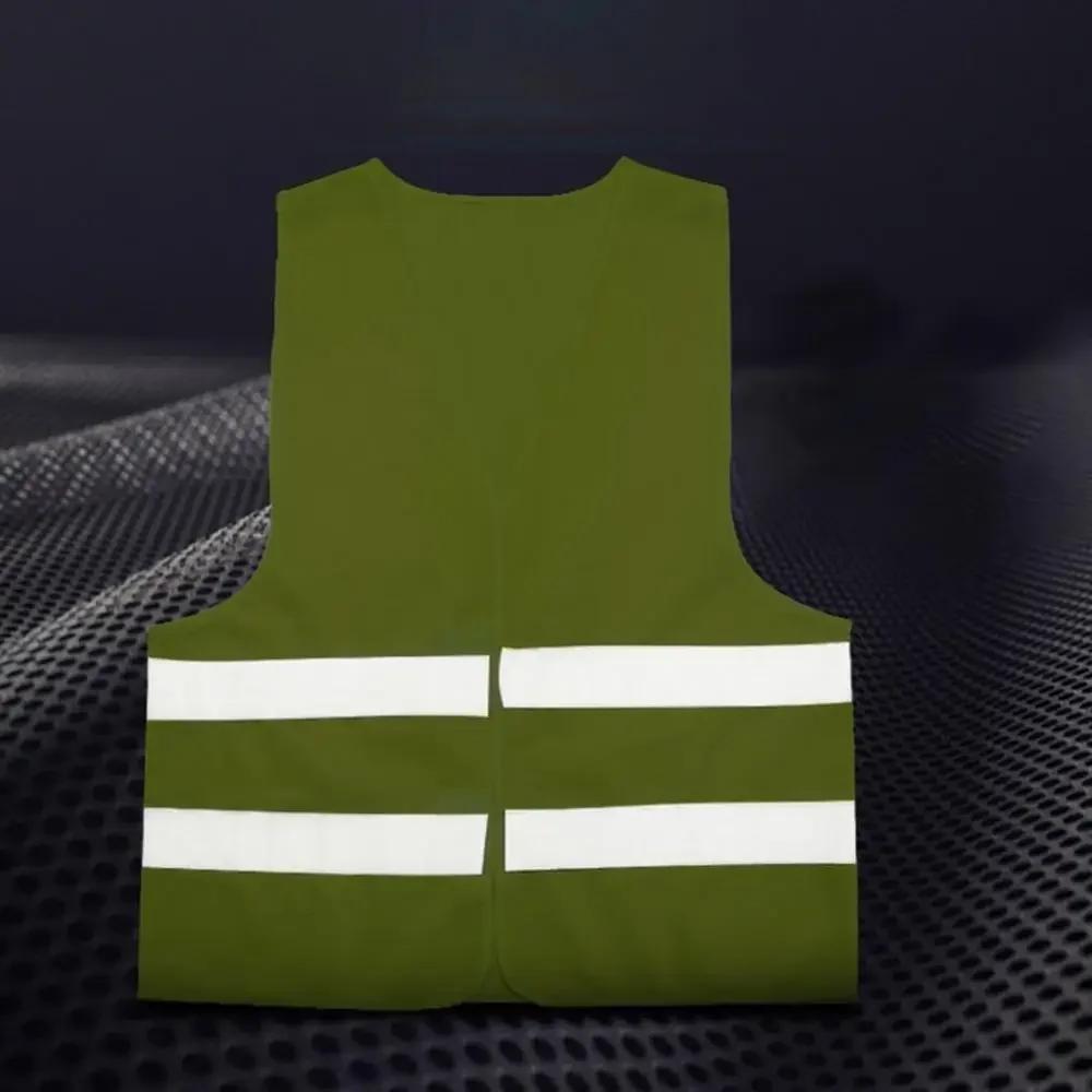 Car Reflective Safety Vest - High Visibility Yellow for Traffic Running Cycling & Outdoor Sports