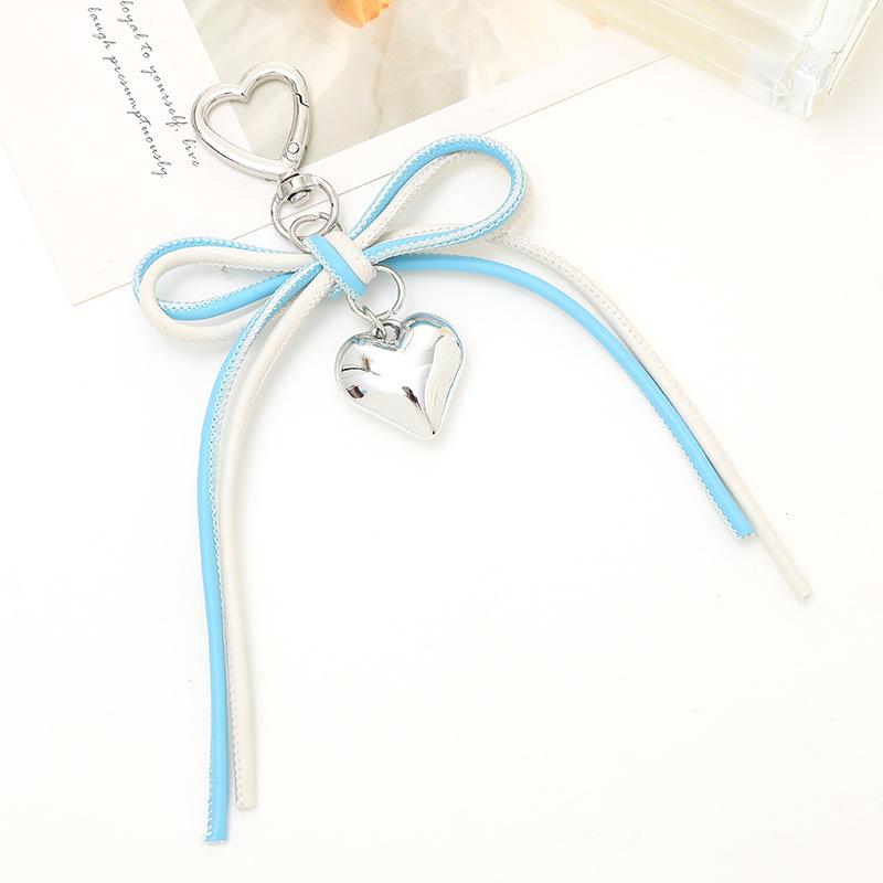 Creatieve Parel Strik Hanger Sleutelhanger: Prachtig Cadeau Accessoire voor Tas of Telefoonhoesje