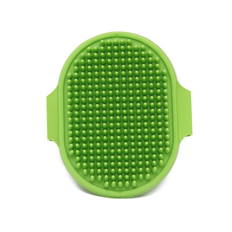 Pet Bathing Massage Gloves & Brush Combo