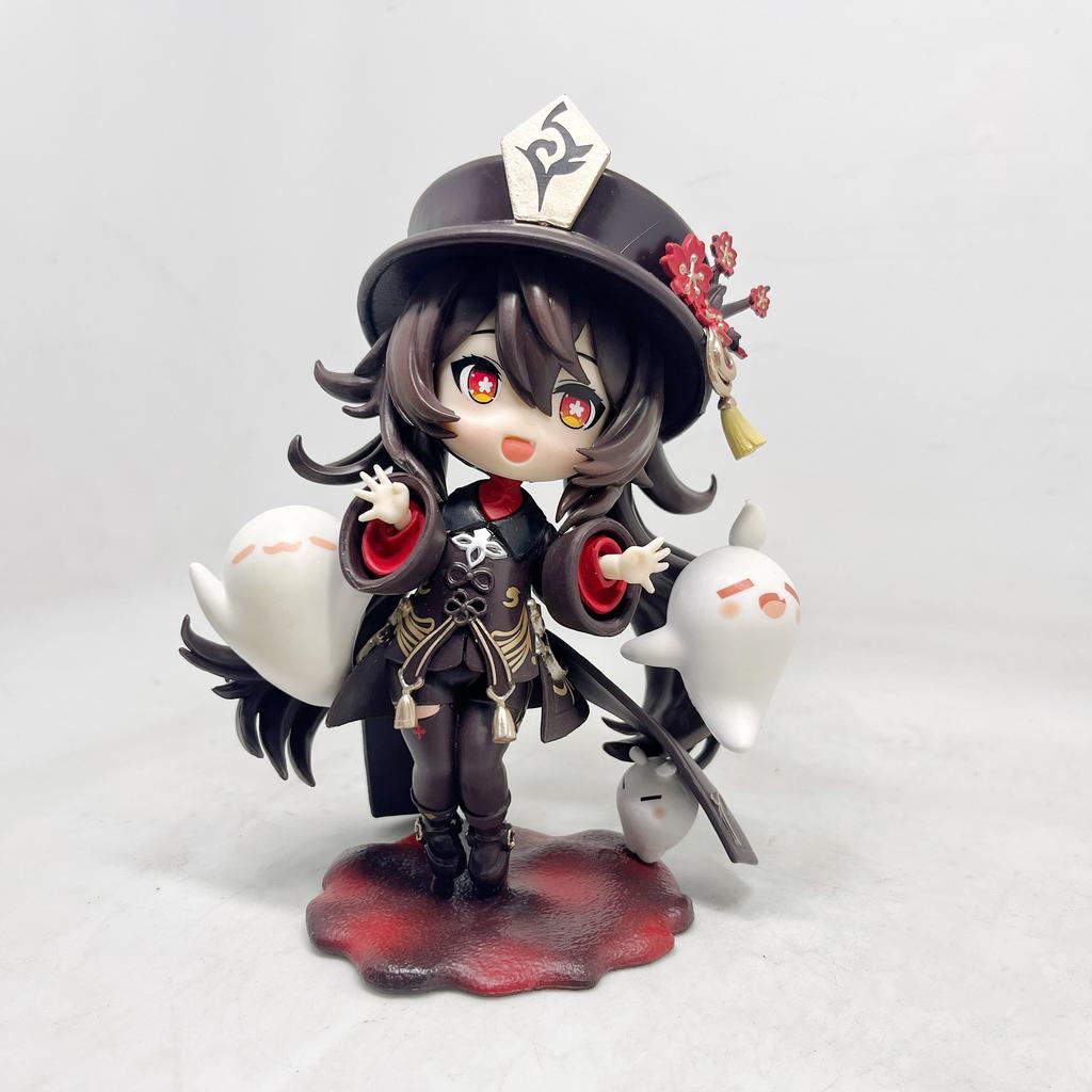Genshin Impact Yae Miko Hu Tao GanYu Raiden Shogun Cute Action Figure Toys 16CM