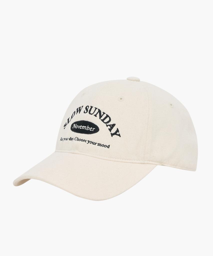 Luseoul Slow Sunday Ball Cap Ivory