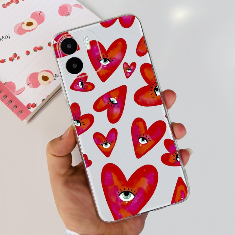 Pour Xiaomi Redmi A1 A1+ 2022 Étui de téléphone peint mignon Pour Redmi A1 Plus RedmiA1 A 1 A1+ Étuis souples en silicone TPU