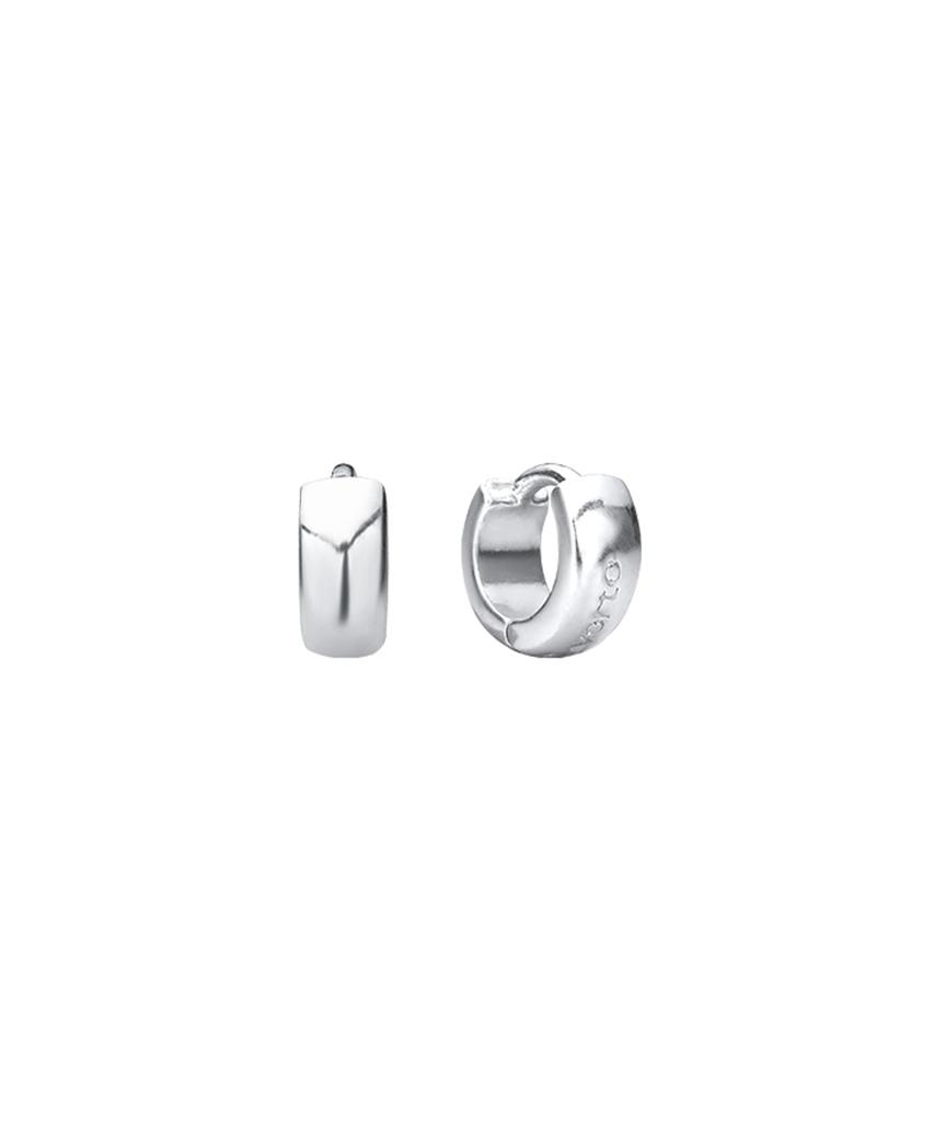 Verte [925 Silver] Deux.Silver.208 / Bun Earring (Silver)