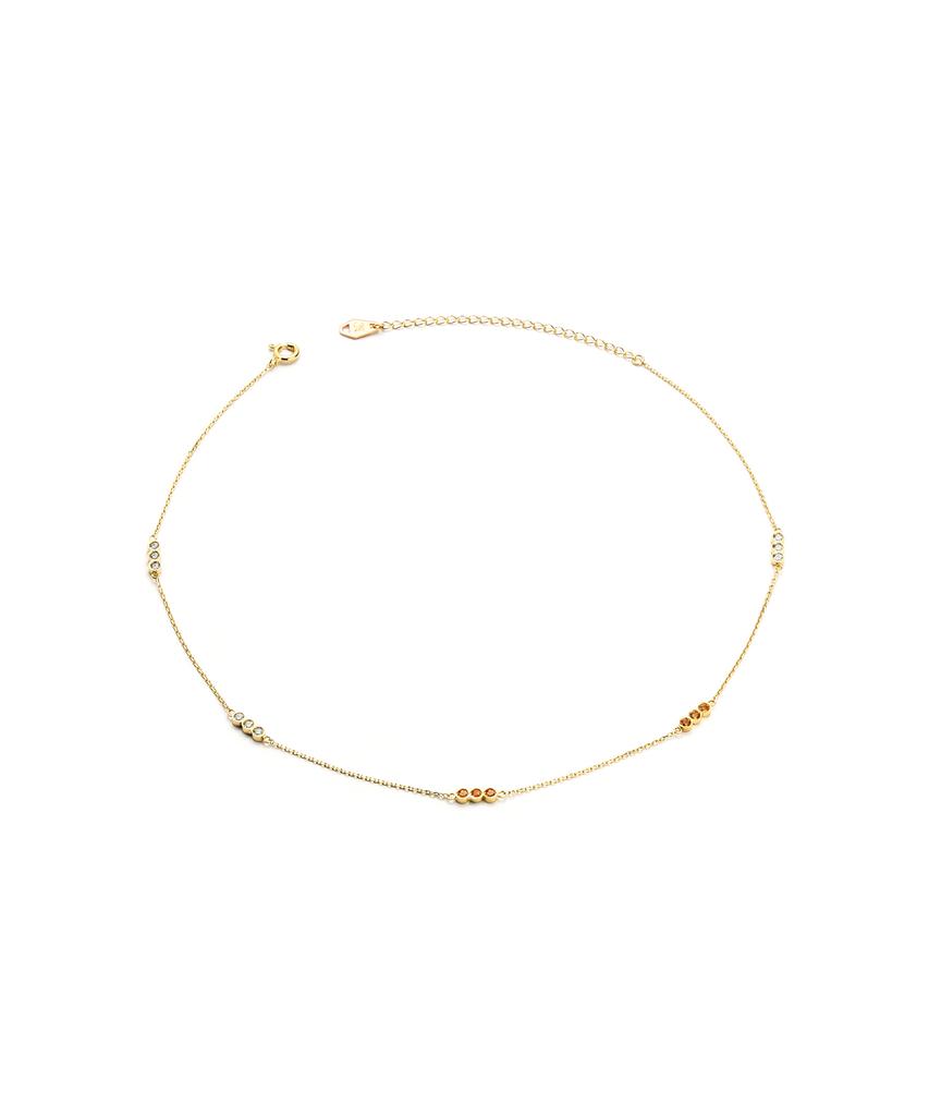 Saai Sunshine Choker Necklace (Yellow Gold)