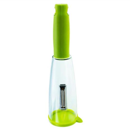 Vegetable Peeler Convenient Peel Storage Function Plastic Manual Fruit Scraper All-purpose Food Peeler for Home