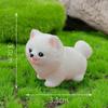 1Pc Resin Craft Miniature Figure Tiny For Bonsai Microlandscape Fairy Garden Decor Cute Small Dog Puppy Animal Decoration KTY
