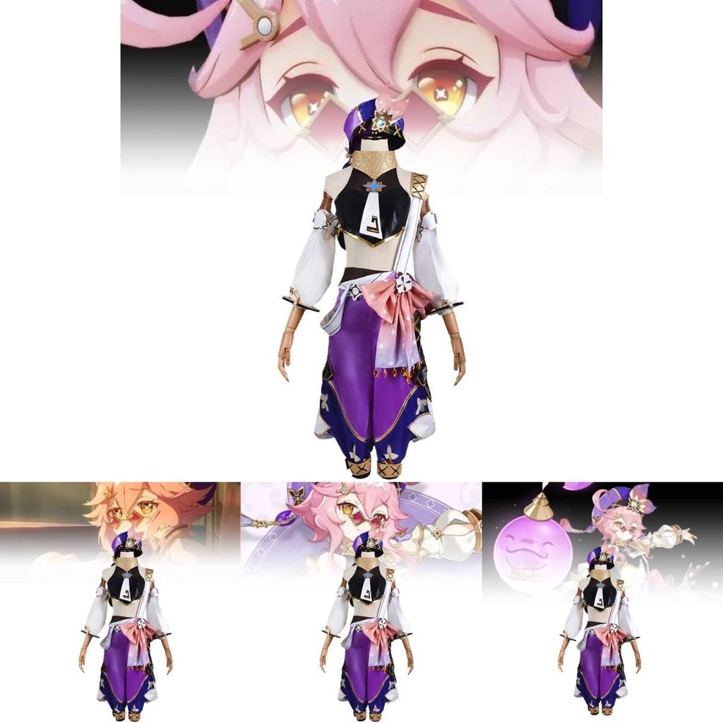 Colorful Genshin Impact Dori Cosplay Outfit Made Of Soft And Comfortable Polyester