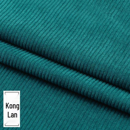 Solid Color Corduroy Velvet Ribbed Fabric for Clothing and Sofa Covers
