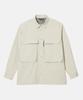 DESCENTE [Allterrain 81] Cordura Ripstop Long Sleeve Shacket White Sr113Ksr23
