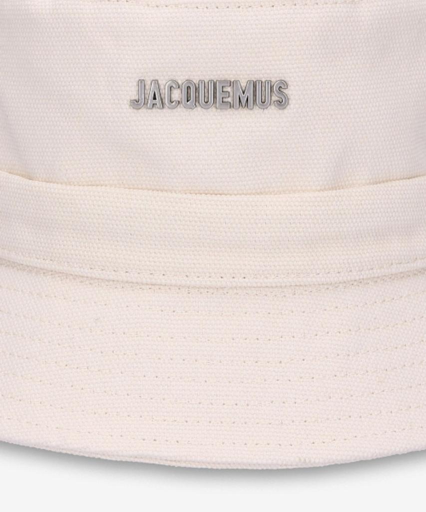 JACQUEMUS Le Bob Gajo Chapéu de Balde - Off-White / 223Ac0015001110