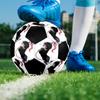 Fußball Bunt Maschinengenäht PVC Größe 5 Teamtraining Wettkampfbereit Langlebig Hoher Rückprall Cooles Sportgeschenk