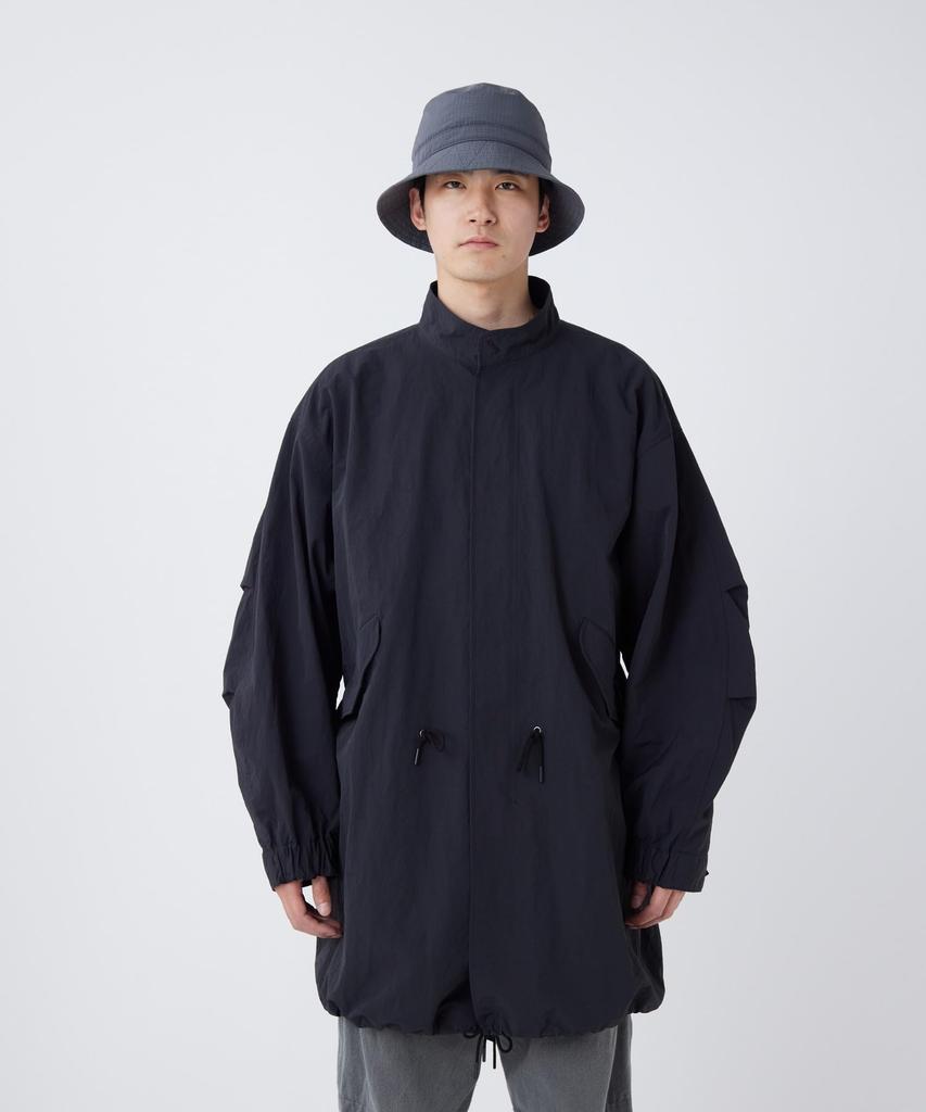 Snow Peak Nylon Washer Coat Outerwear Jacket Coat Overcoat Down Padded GREIGE M CT-26SU002 Men's Women's