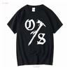 One 7 Six O7S FAN T Shirt Long or Short Sleeves Vintage Washed Streetwear Top For Everyday Wear Unisex Comfortable Graphic