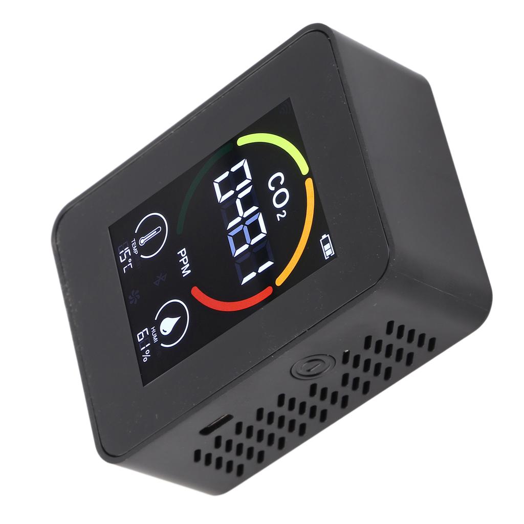 CO2 Detector Semiconductor Air Quality Monitor Temperature Humidity Sensor H8 Plus ZNAZGG01