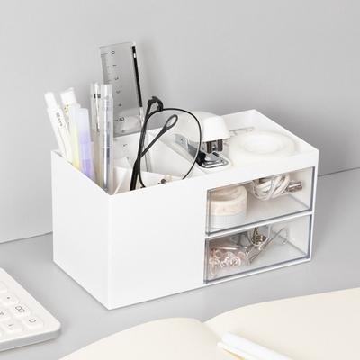 Container Desktop Storage Drawer Stationery Organizer Pen Holder Storage Box Drawer Storage Box