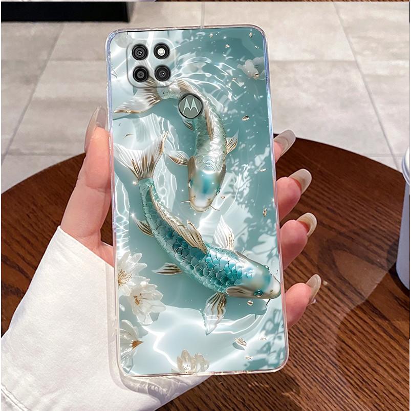 For Motorola Moto G9 Power Casing Clear Luxury Cute Love Rabbit Funny TPU Soft Silicone Back Cover For Moto G 9 Power Phone Case