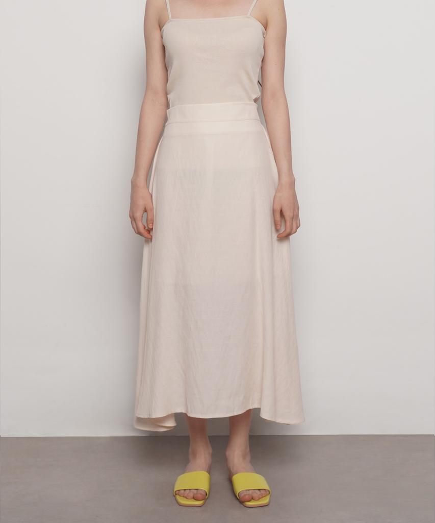 A Bon W27 Tu Iong Flared Skirt Sky