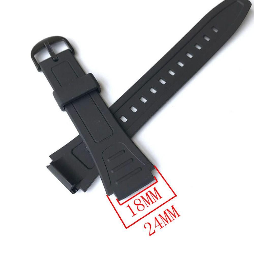 Men Women Silicone Strap Soft Watchband for Casio G Shock W-800H W-217 AQ-S800W Watch Accessories