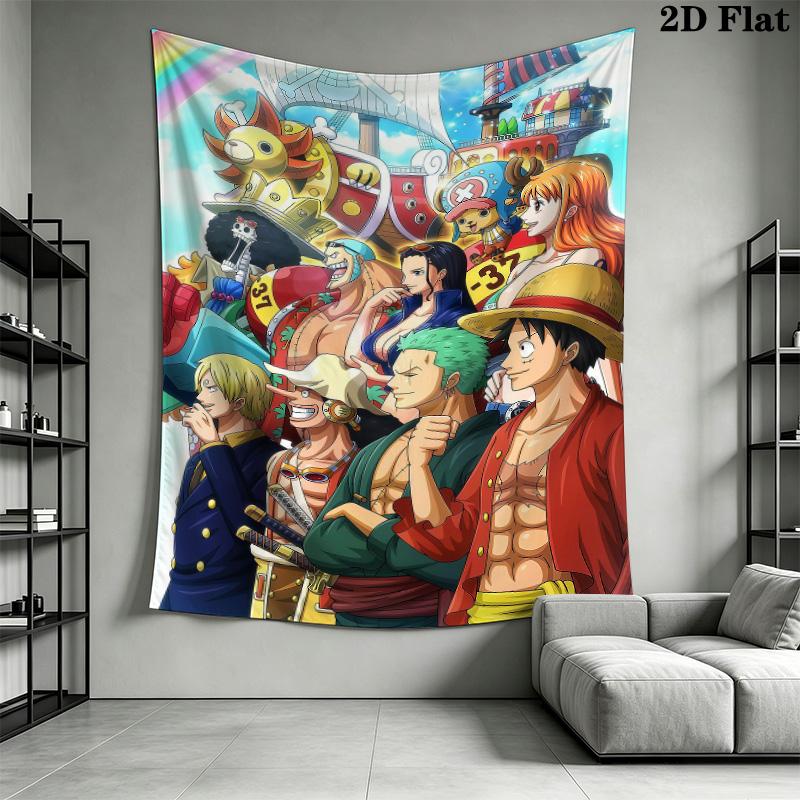 One Piece Wall Tapestry Aesthetic Wall Hanging Printed Fabric Blanket Decorative Tapestries For Bedroom Living Room Home Decor