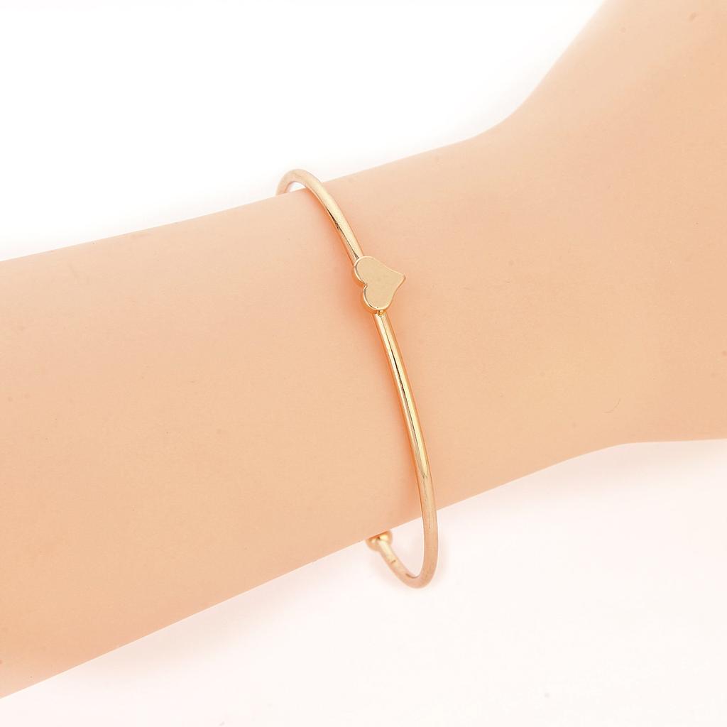 RUI RUI YU 4Pcs/set Women Fashion Bracelet Stylish Diamond Star Moon Concise Openings Bracelet