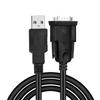 USB To RS232 Serial 9Pin Male Adapter Cable Connector Data Cable for Electronic Device Camera Desktop Laptop Printer