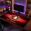 Feyenoord Custom Large Mouse Pad, Personalized Name Text Print, Football Logo Non‑Slip Desk Mat Gaming Gift