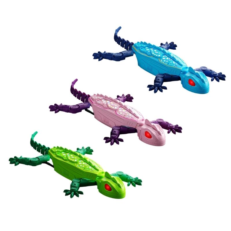 LED Wall Climbing Crawler Toy with Handheld Controller, Rechargeable Novelty Toy with Charging Cable for Indoor Play