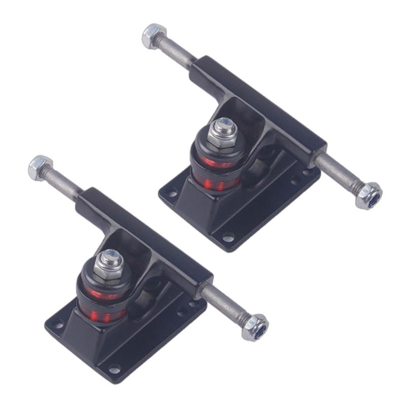 1Pair Aluminum Alloys Skateboards Truck Skateboards Wheel Bracket Professional Bridge Skate Board Bracket Sturdys Base