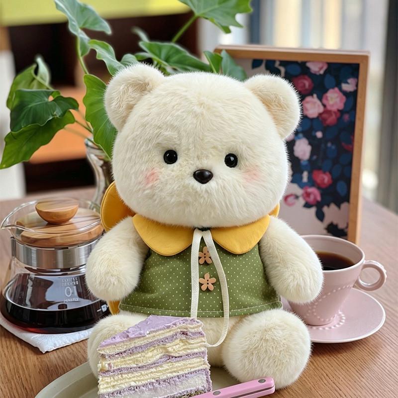 Expectation Plush Teddy Bear With Soft Pp Cotton For Kids Gift And Cuddle